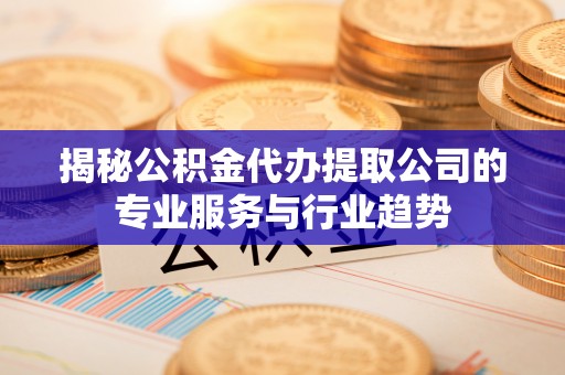 宜章揭秘公积金代办提取公司的专业服务与行业趋势
